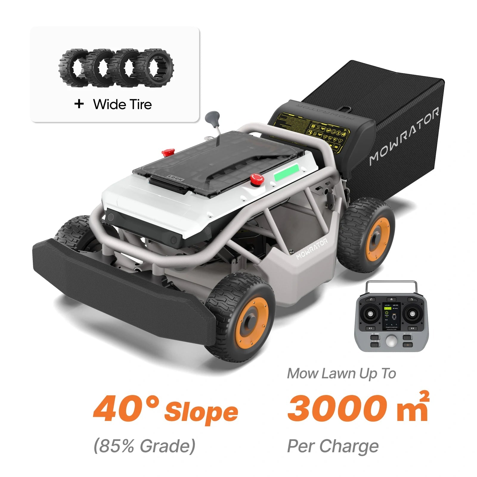 Slope Lawn Mower — 40°